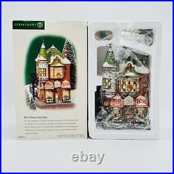 Department 56 Jenny's Corner Book Shop Christmas In The City Series 58912 NEW