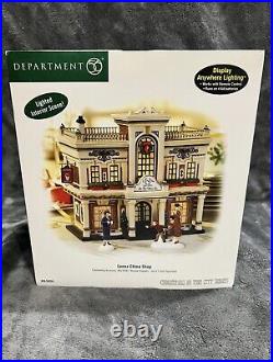 Department 56 Lenox China Shop #59263 Christmas In The City Series Dept 56