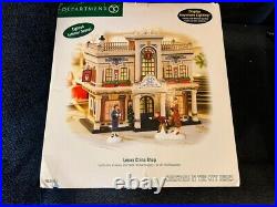 Department 56 Lenox China Shop Christmas In The City Series Village 59263