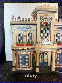 Department 56 Lenox China Shop Christmas In The City Series Village 59263