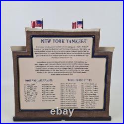 Department 56 MLB Yankee Stadium 58923 Christmas In The City Lighted Building