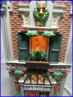 Department 56 Milano Of Italy #59238 Christmas In The City