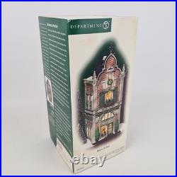 Department 56 Milano Of Italy 59238 Christmas In The City Lighted Building