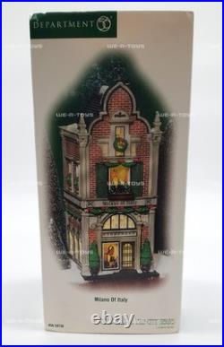 Department 56 Milano of Italy Christmas in the City Series Porcelain Building