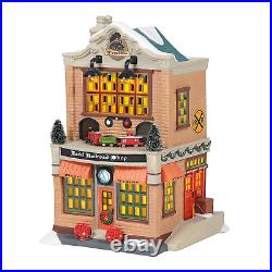 Department 56 Model Railroad Shop 6005384 Dept 2020 Christmas in the City