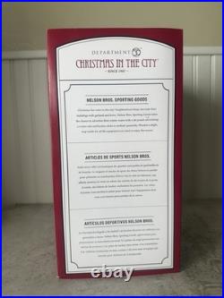 Department 56 Nelson Bros. Sporting Goods New 6011386 Christmas in the City 2023