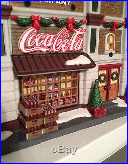 Department 56-New-Coca Cola Bottling Company-Christmas in the City-Village-Coke