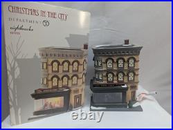 Department 56 Nighthawks 4050911 Christmas In The City Retired New In Box