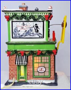 Department 56 Original Snow Village Big League Sports Intro 2006 retired 2009