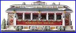 Department 56 Plastic Christmas in the City American Diner