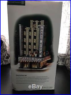 Department 56 RADIO CITY MUSIC HALL Christmas in the City WORKS GREAT! With BOX