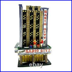 Department 56 RETIRED Christmas in the City Radio City Music Hall RARE 2002
