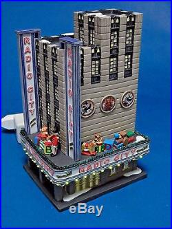 Department 56 Radio City Music Hall 58924 Porcelain Building Retired, Mint
