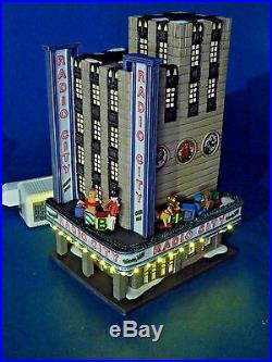 Department 56 Radio City Music Hall 58924 Porcelain Building Retired, Mint