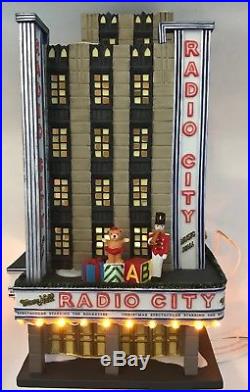Department 56 Radio City Music Hall Christmas In The City Series Retired