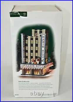 Department 56 Radio City Music Hall Christmas In the City 58924 AS-IS Working