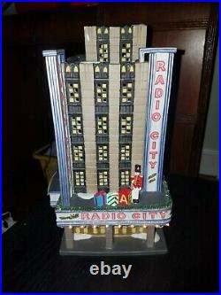 Department 56 Radio City Music Hall Christmas in the City Series Rare #56.58924