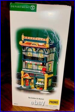 Department 56 Retired #805533 The Golden Ox Market, Christmas In The City, Rare