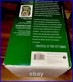 Department 56 Retired #805533 The Golden Ox Market, Christmas In The City, Rare