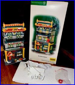 Department 56 Retired #805533 The Golden Ox Market, Christmas In The City, Rare