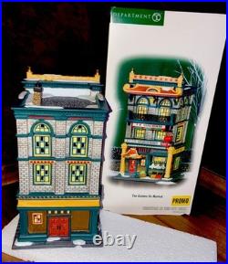 Department 56 Retired #805533 The Golden Ox Market, Christmas In The City, Rare