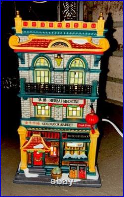 Department 56 Retired #805533 The Golden Ox Market, Christmas In The City, Rare