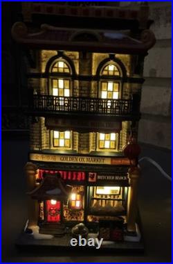 Department 56 Retired #805533 The Golden Ox Market, Christmas In The City, Rare