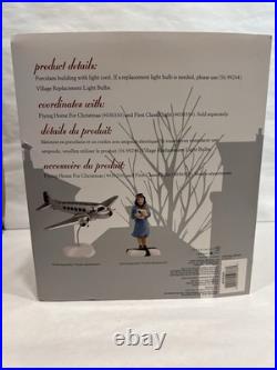 Department 56 Retired Christmas in the City Deerfield Airport & Flying Home