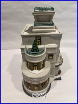 Department 56 Retired Christmas in the City Deerfield Airport & Flying Home