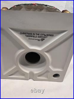 Department 56 Retired Christmas in the City Deerfield Airport & Flying Home