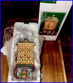 Department 56, Retired Havana's Cigar Shop, Christmas In The City, #805534 Nib