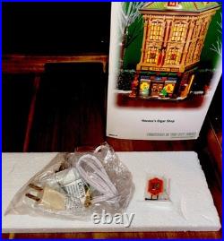 Department 56, Retired Havana's Cigar Shop, Christmas In The City, #805534 Nib