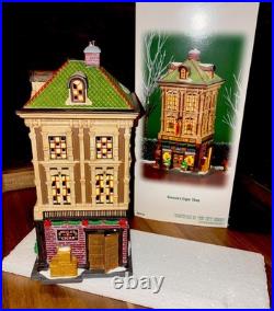 Department 56, Retired Havana's Cigar Shop, Christmas In The City, #805534 Nib