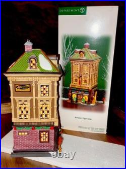 Department 56, Retired Havana's Cigar Shop, Christmas In The City, #805534 Nib