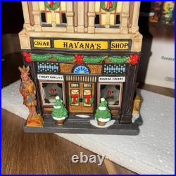 Department 56, Retired Havana's Cigar Shop, Christmas In The City, #805534 Nib