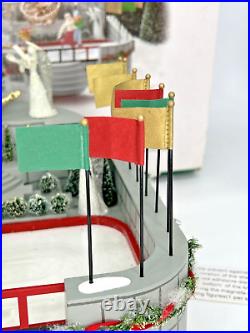 Department 56 Rockefeller Center Plaza Skating Rink Christmas Village NYC Works