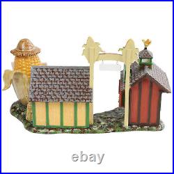 Department 56 Rolling Acres Corn Maze Fall Snow Village Retired, #805506