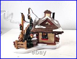 Department 56 Snow Village Lyndale Tree Lot TESTED