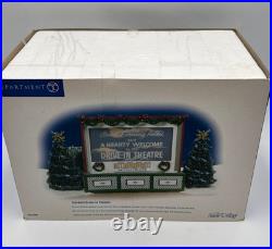 Department 56 Snow Village Stardust Drive-In Theater #56.55064 New in Box