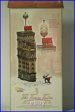Department 56 Special Edition Gift Set The times Tower