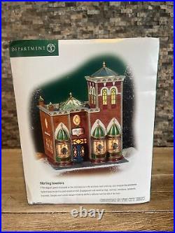 Department 56 Sterling Jewelers 56.58926 Christmas in the City Series 2001