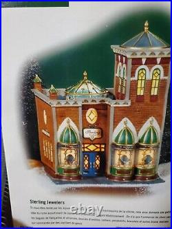 Department 56 Sterling Jewelers Christmas in the City