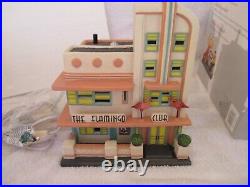Department 56-THE FLAMINGO CLUB-Christmas in the City-#4022814-New in Box