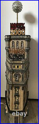 Department 56 THE TIMES TOWER 2000 Christmas in the City Special Ed #55510