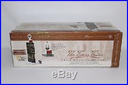 Department 56 THE TIMES TOWER Special Edition Set 55510 New in Box READ DESC