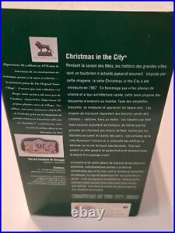 Department 56 The Art Institute of Chicago Illinois Christmas In The City Rare