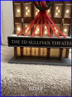 Department 56 The Ed Sullivan Theater Christmas in the City Building 1038