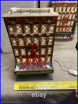 Department 56 The Ed Sullivan Theater Christmas in the City Building 1038