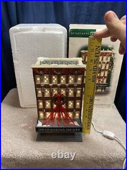 Department 56 The Ed Sullivan Theater Christmas in the City Building 1038