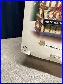 Department 56 The Ed Sullivan Theater Christmas in the City Building 1038